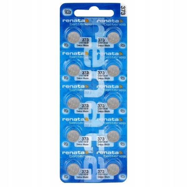 

1X Bateria srebrowa mini Renata 373 SR916SW