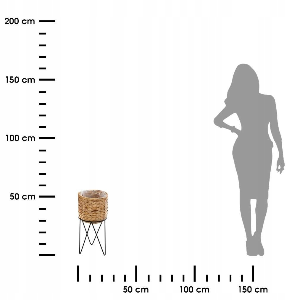 DONICA DONICE Kwietnik 2 Szt. Trawa Morska BOHO Marka Atmosphera