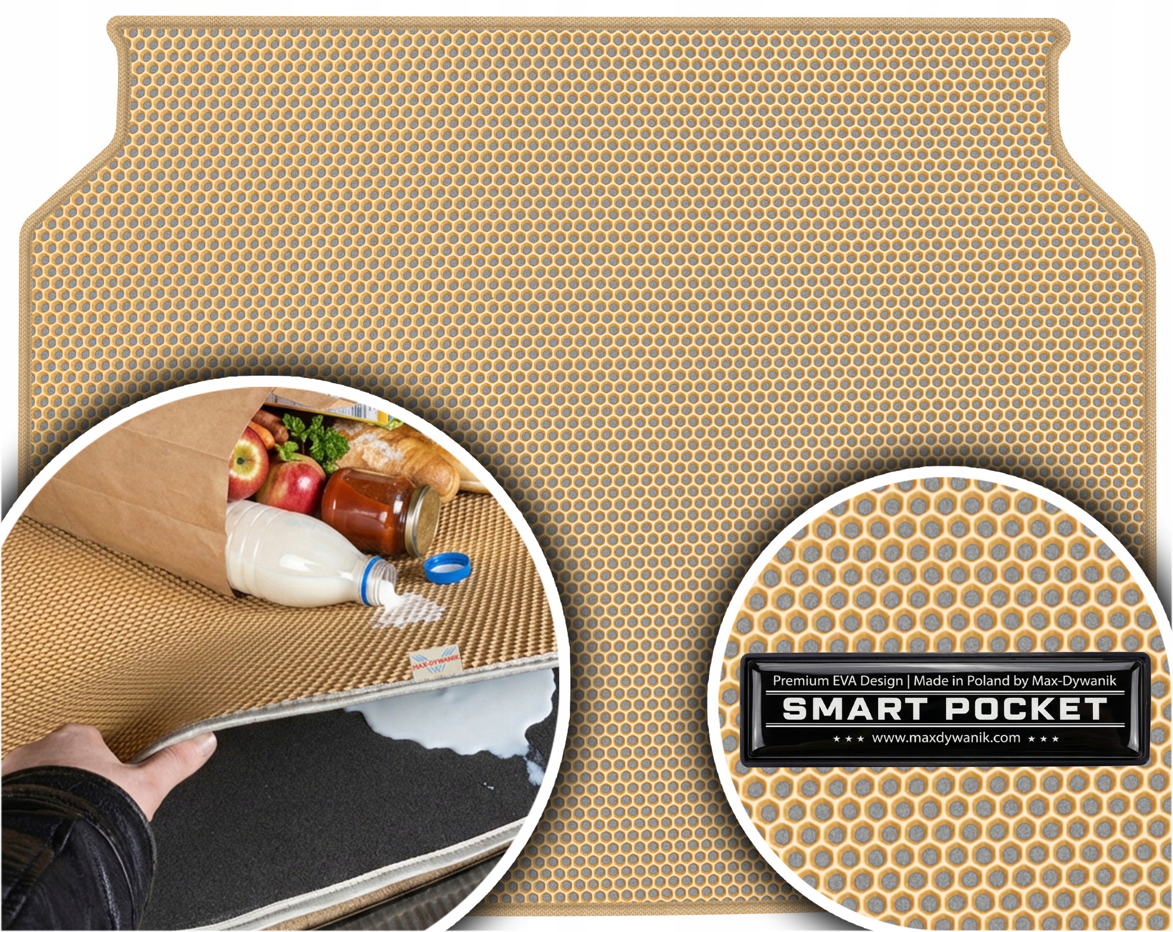 Toyota Yaris Cross 2021- Vložka do zavazadlového prostoru Eva Smart Pocket Béžová
