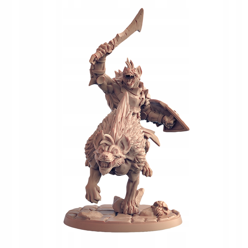 Figurka AG Gnol kawaleria z mieczem D&D