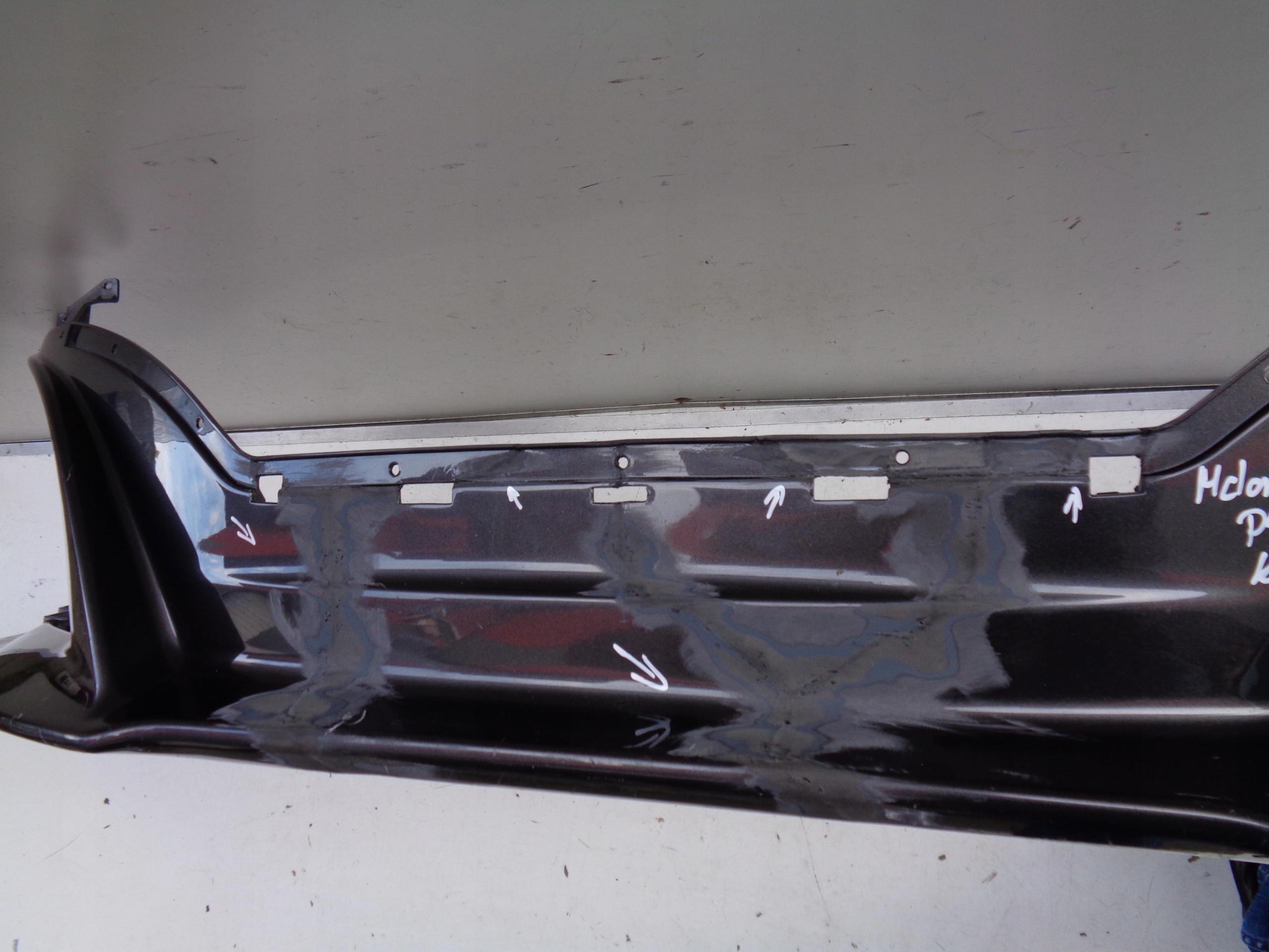 branik prednji dopuna spoiler MCLAREN 650S