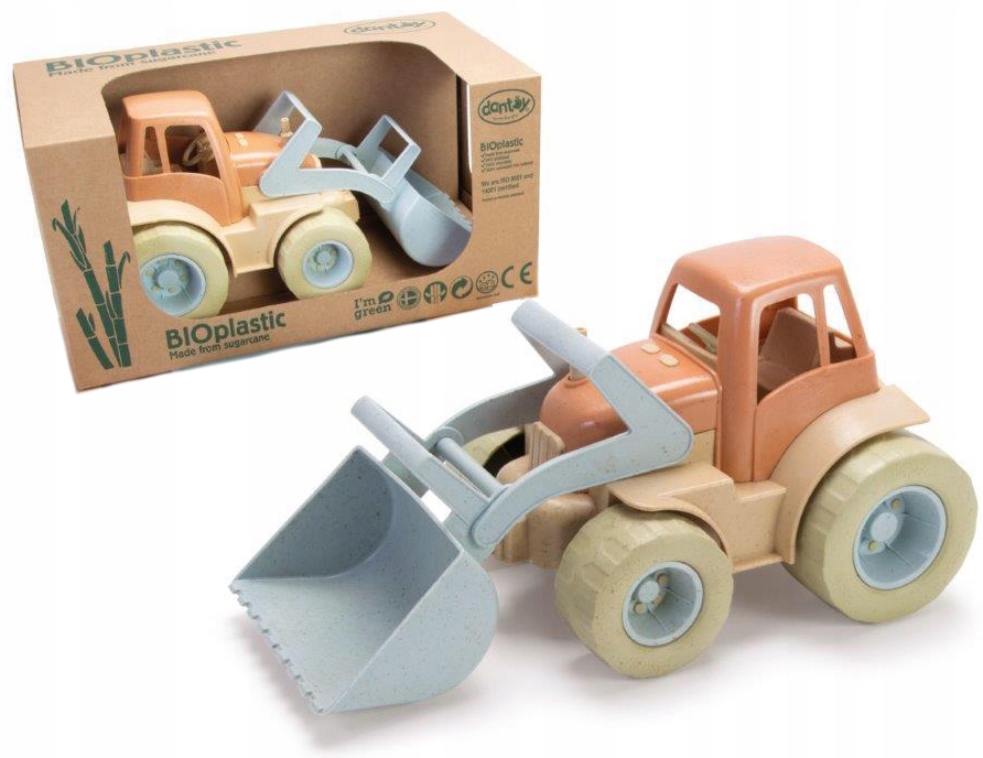 

Dantoy Bio Traktor Auto Koparka Eko Trzcina