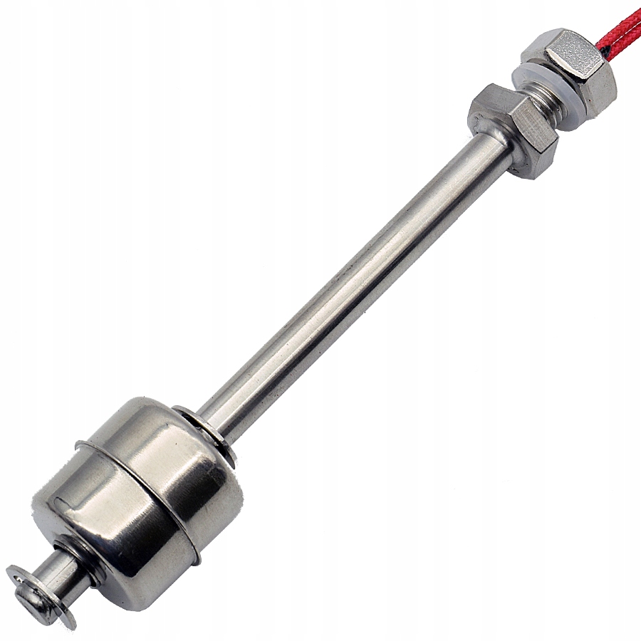 

Czujnik Pływakowy Poziomu Wody Cieczy Stal 120mm