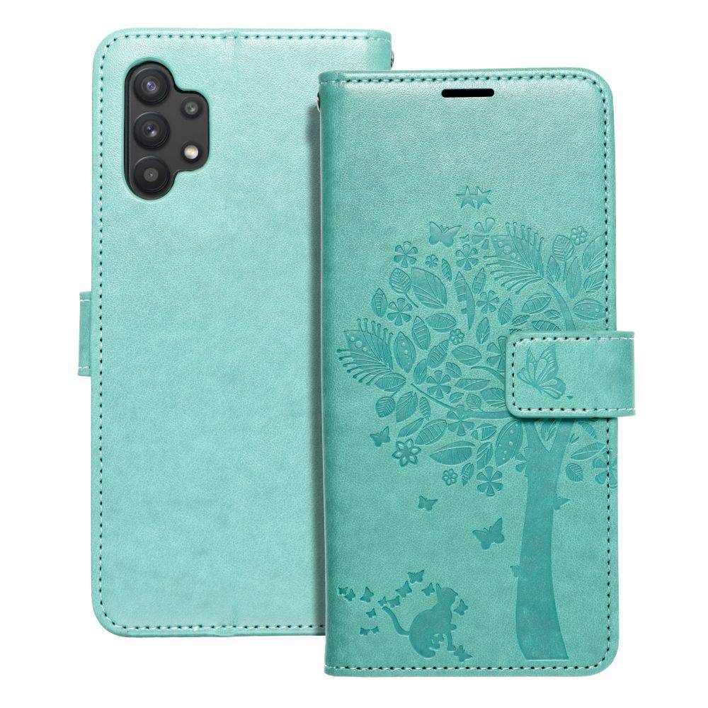 Etui Mezzo Book Do Samsung A32 5G Drzewo Zielony