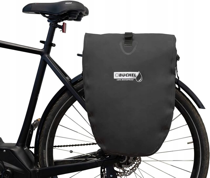 Turystyczna sakwa rowerowa wodoszczelna na tył 25l Buchel