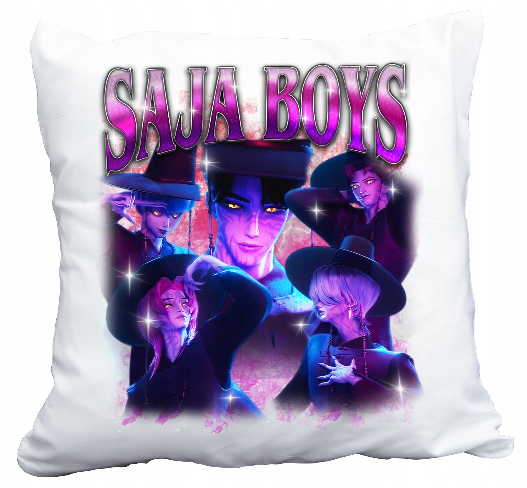 Polštář Sajaboys Huntrix Kpop Demon Hunters Dárek Dárek Jméno