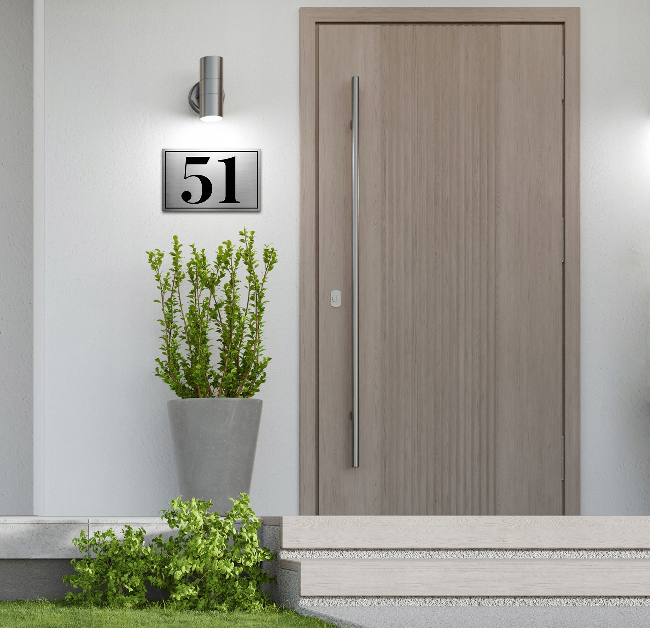 TABLICZKA na dom TABLICA Adresowa NUMER DOMU wz 77 Szerokość produktu 32 cm