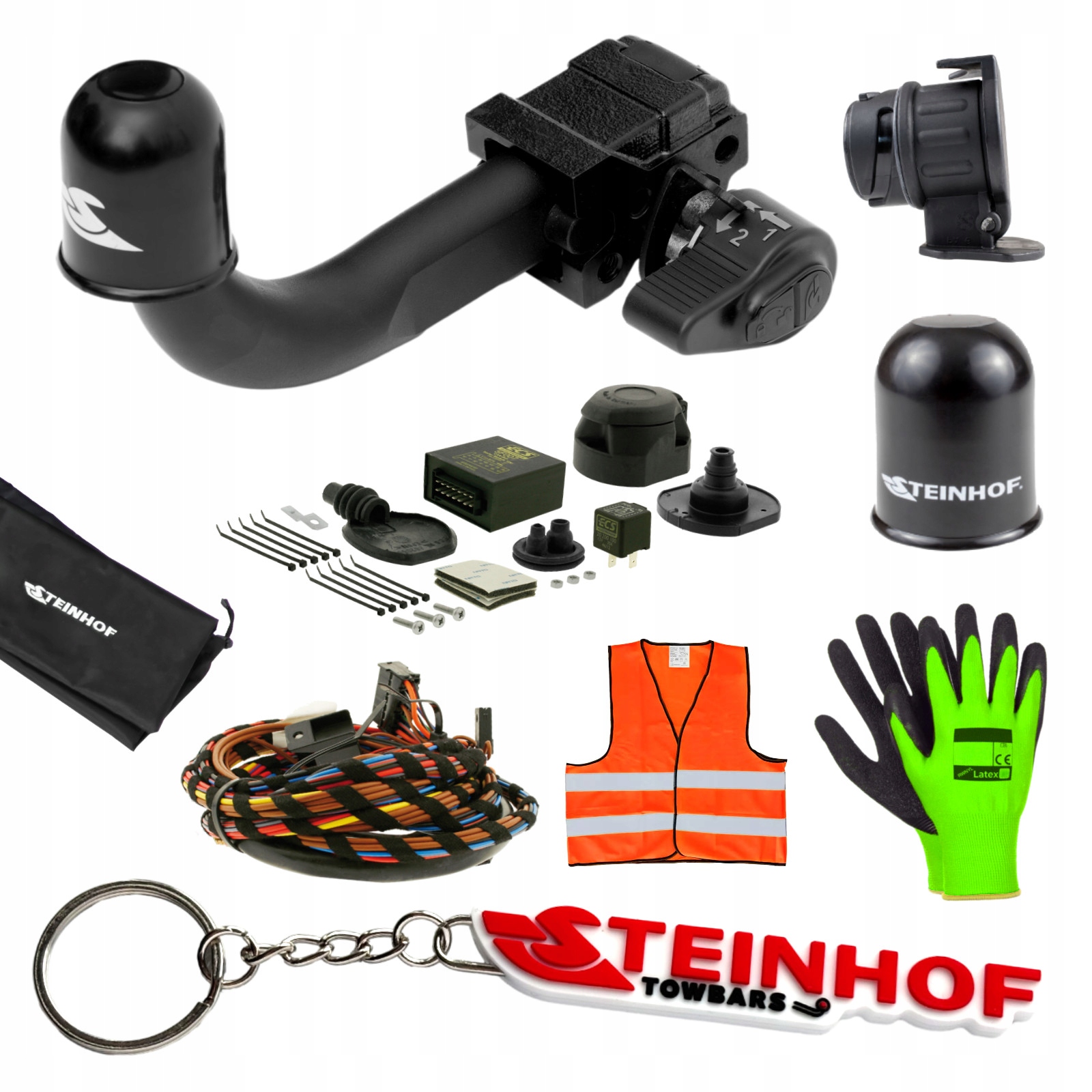 Odťahový hák Vypnutý Volkswagen Transporter T5 Van 09-15 Dedyk 13PIN