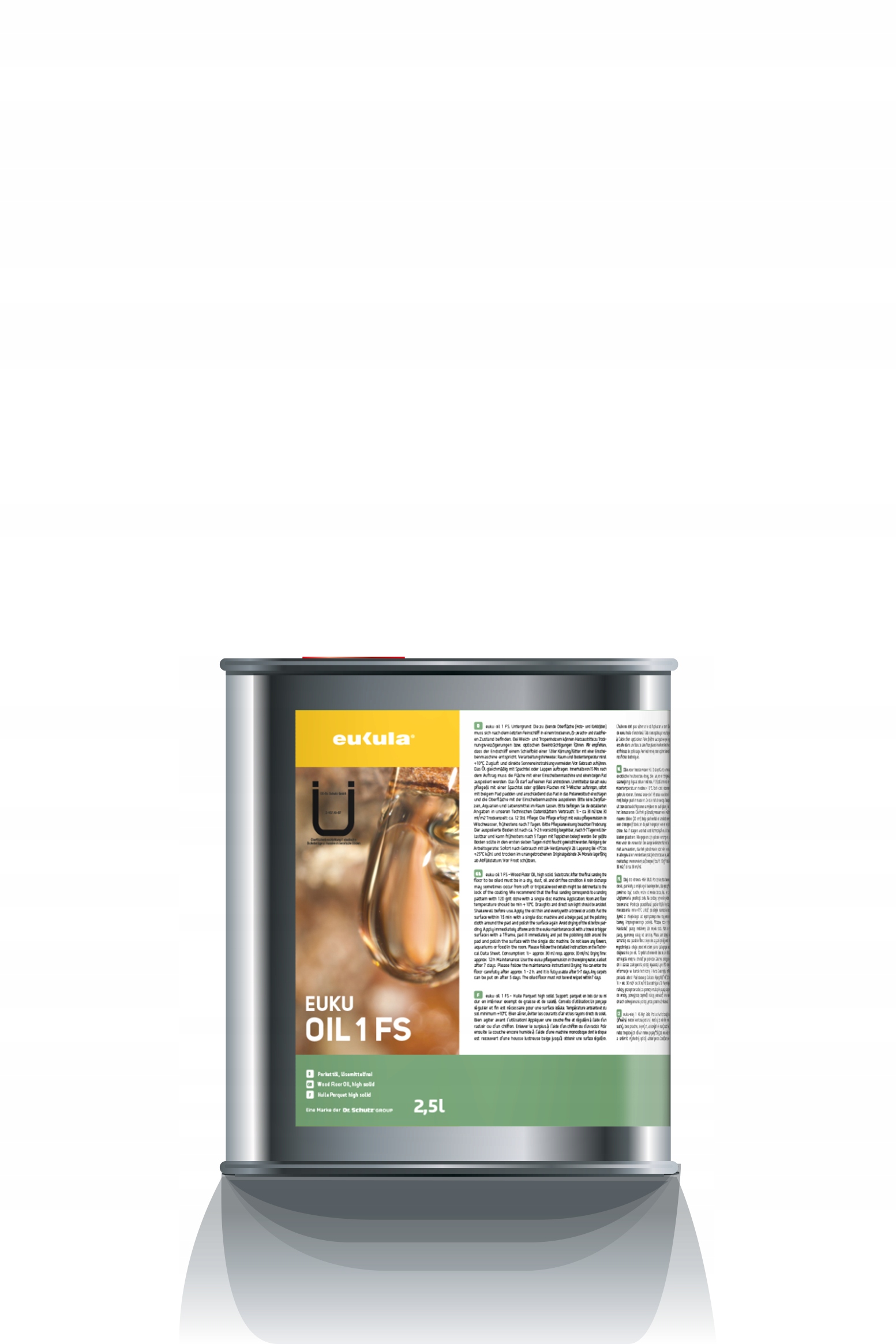 Eukula Oil 1FS 2,5L – olej na podlahy **Varšava**