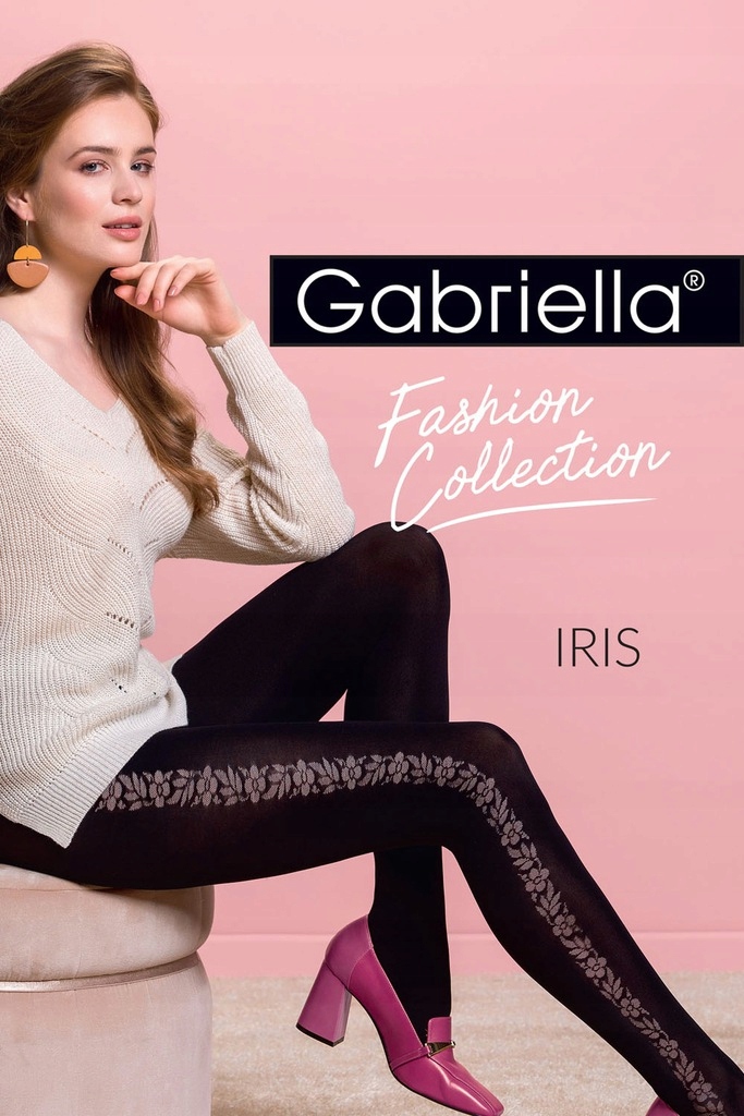 

Gabriella rajstopy Iris 365 den 50 nero 3