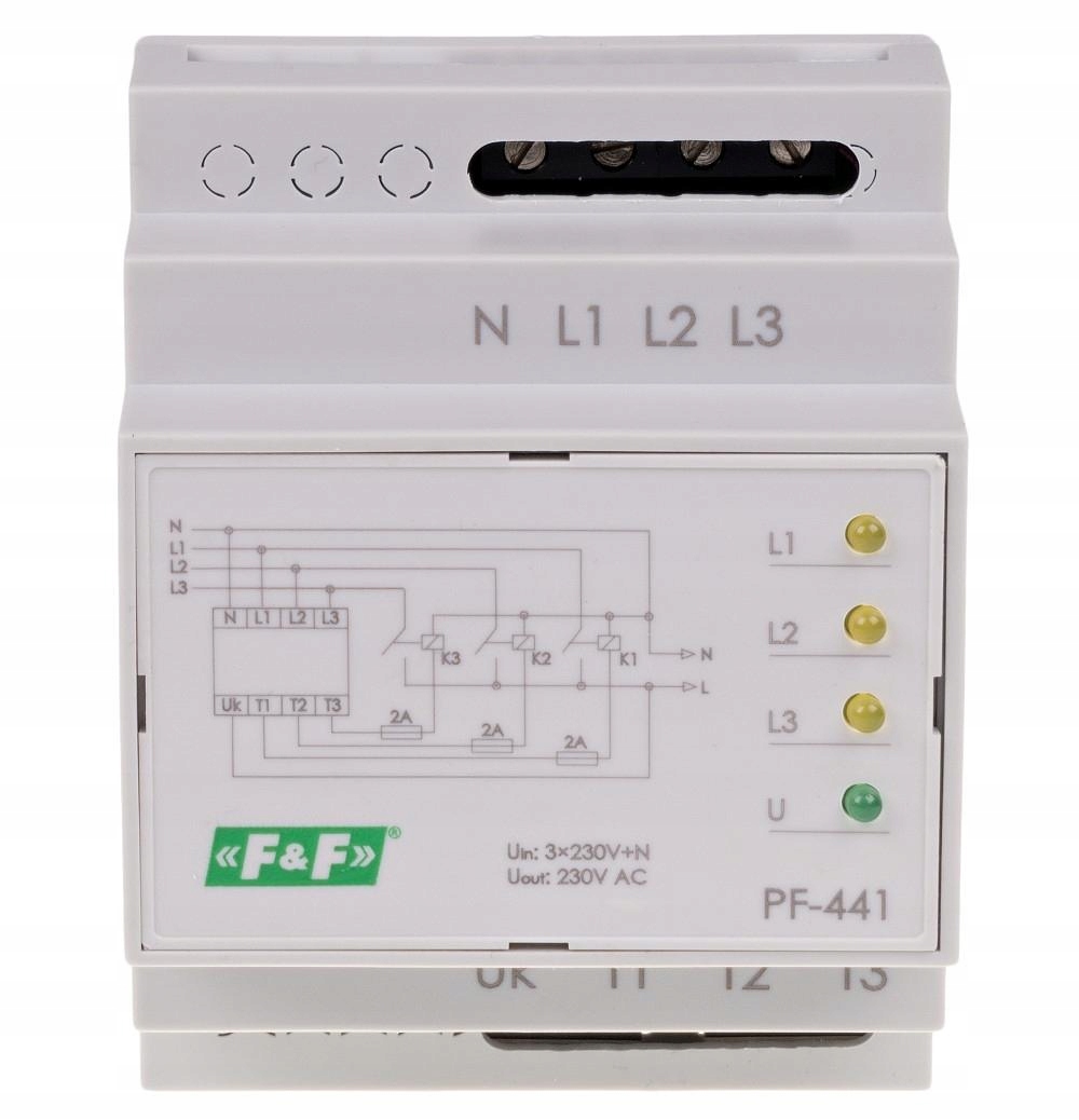 Automatický přepínač fází PF-441 F&f