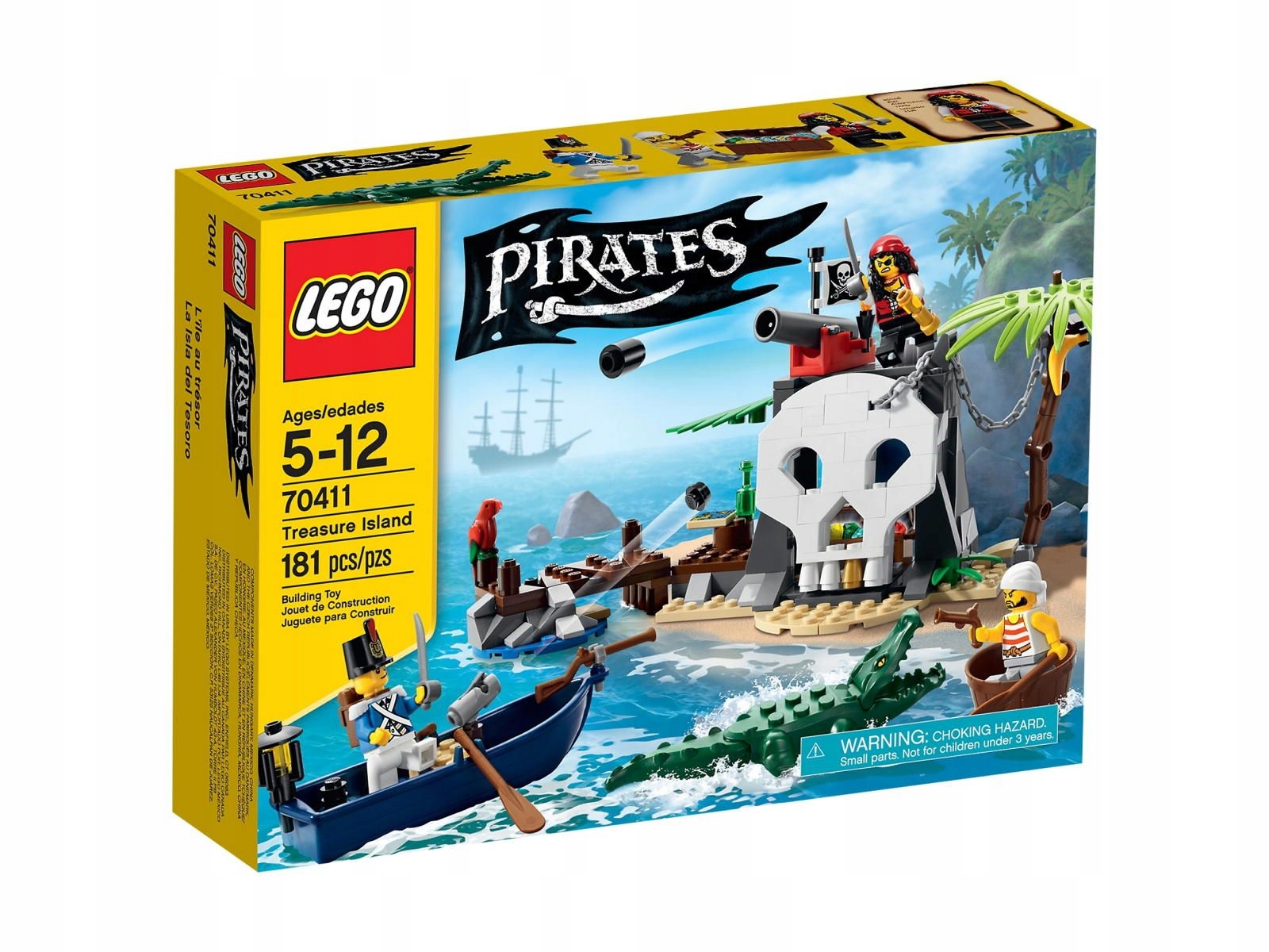LEGO Pirates 70411 - Wyspa skarbów