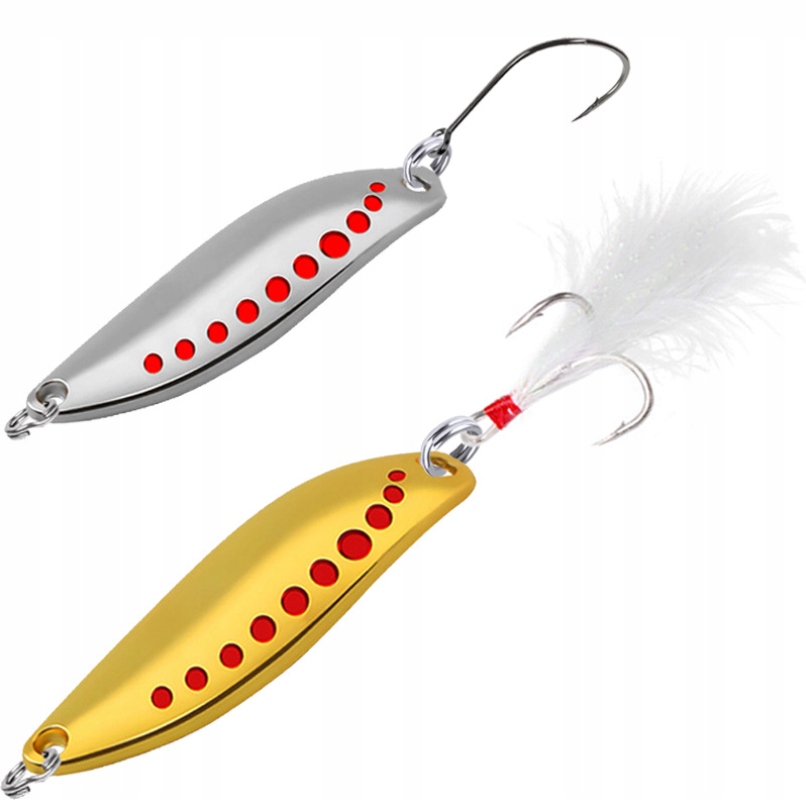 1 sztuk łyżka Spinner Metal Leech Fishing Lure t - 6435865389795