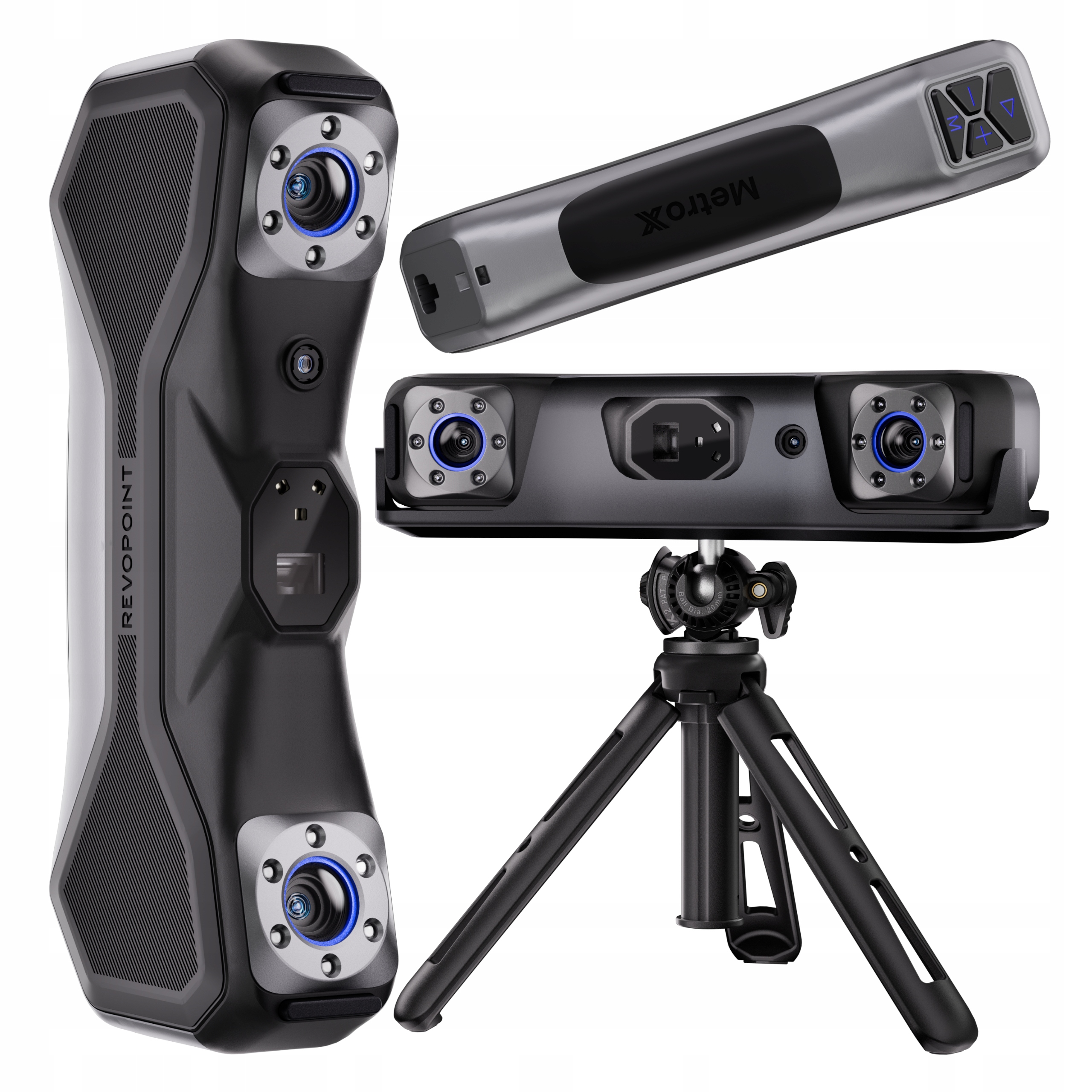 Revopoint MetroX Standard 3D skener Hybridný viacpásmový laser 3D tlač