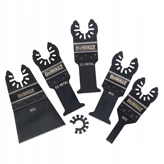 DeWalt DT20732 sada plátků do oscilační brusky 5ks, (DT20700,DT20701,DT2070