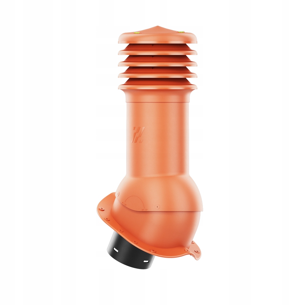 Větrací komín HiVent fi150 Každá plechovka Cihlová 8004