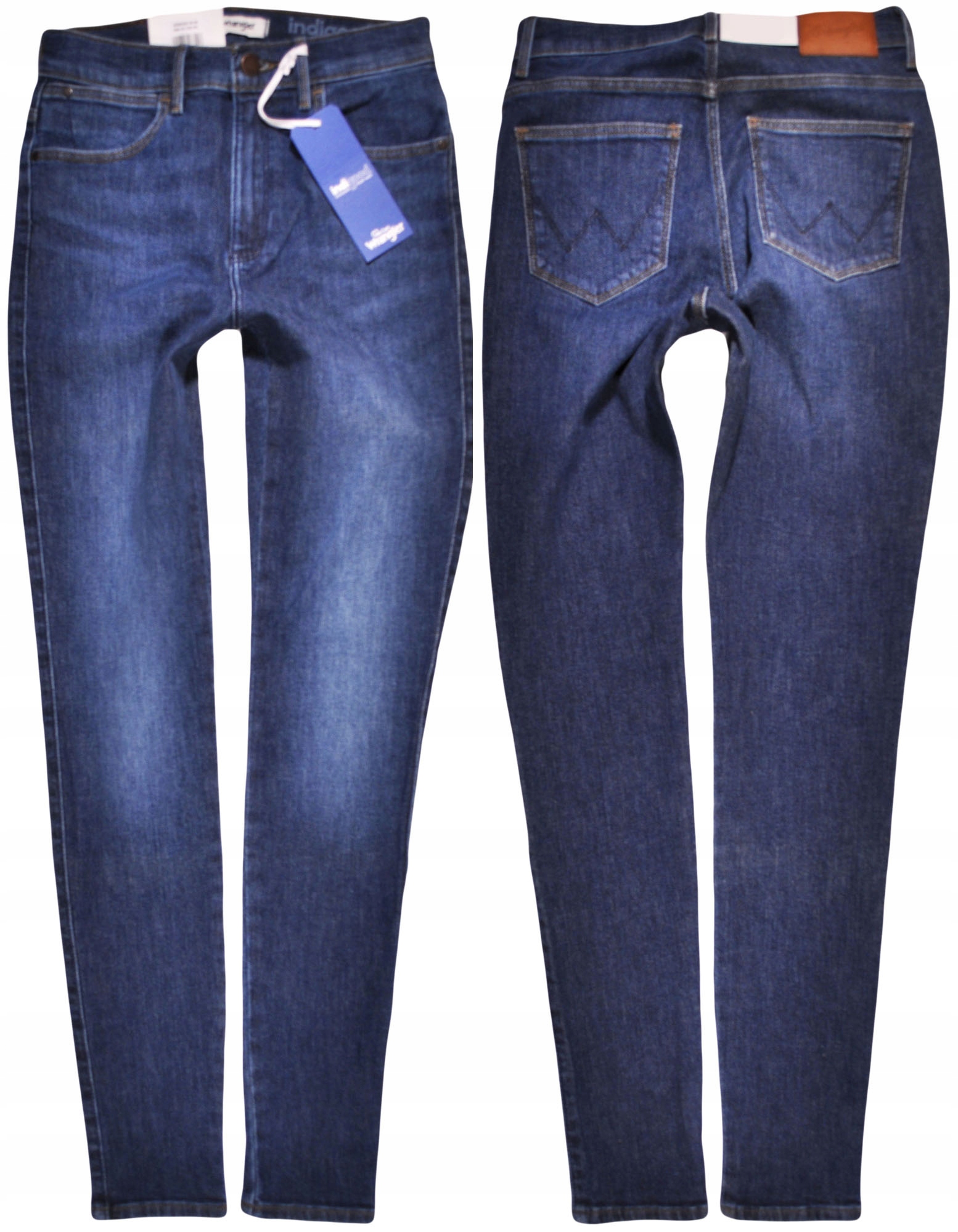 Wrangler kalhoty Blue jeans High Rise Skinny W24 L32