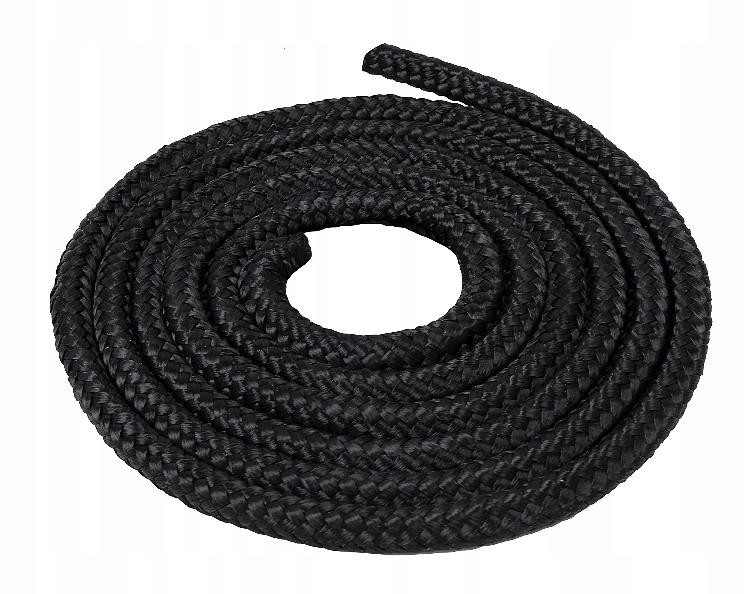 LINA POLIPROPYLENOWA CZARNA Linka Pleciona Mocna 10mm 10M Marka Najder