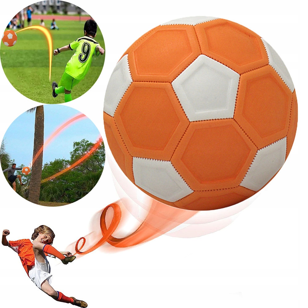 CURVE SOCCER BALL SWERVE BALL SOCCER EVA RUBBER ELASTIC FLEXIBLE KICKER Model Zakręty piłkarskie