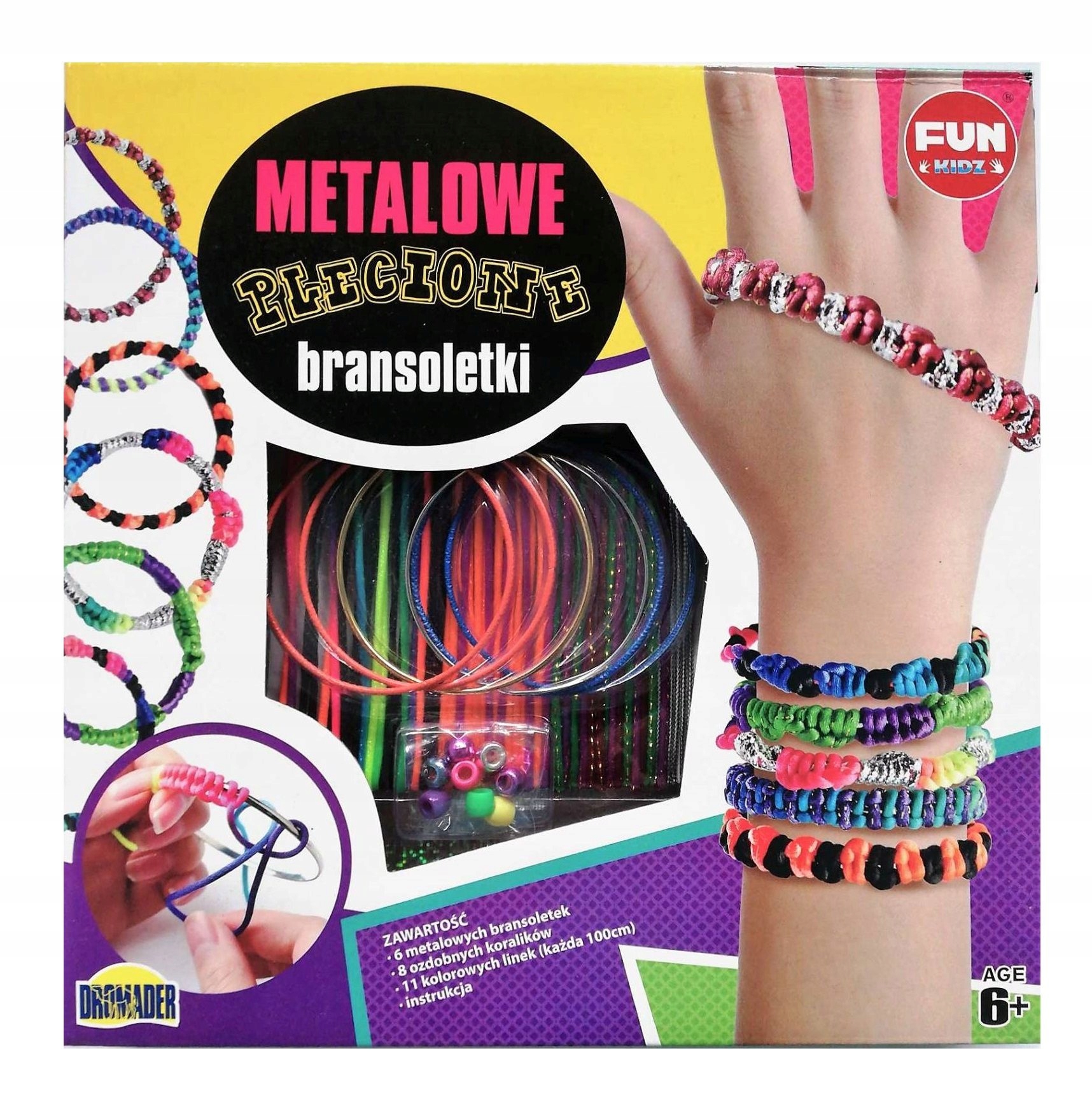 

metalowe plecione Bransoletki zest. kreatywny 6952