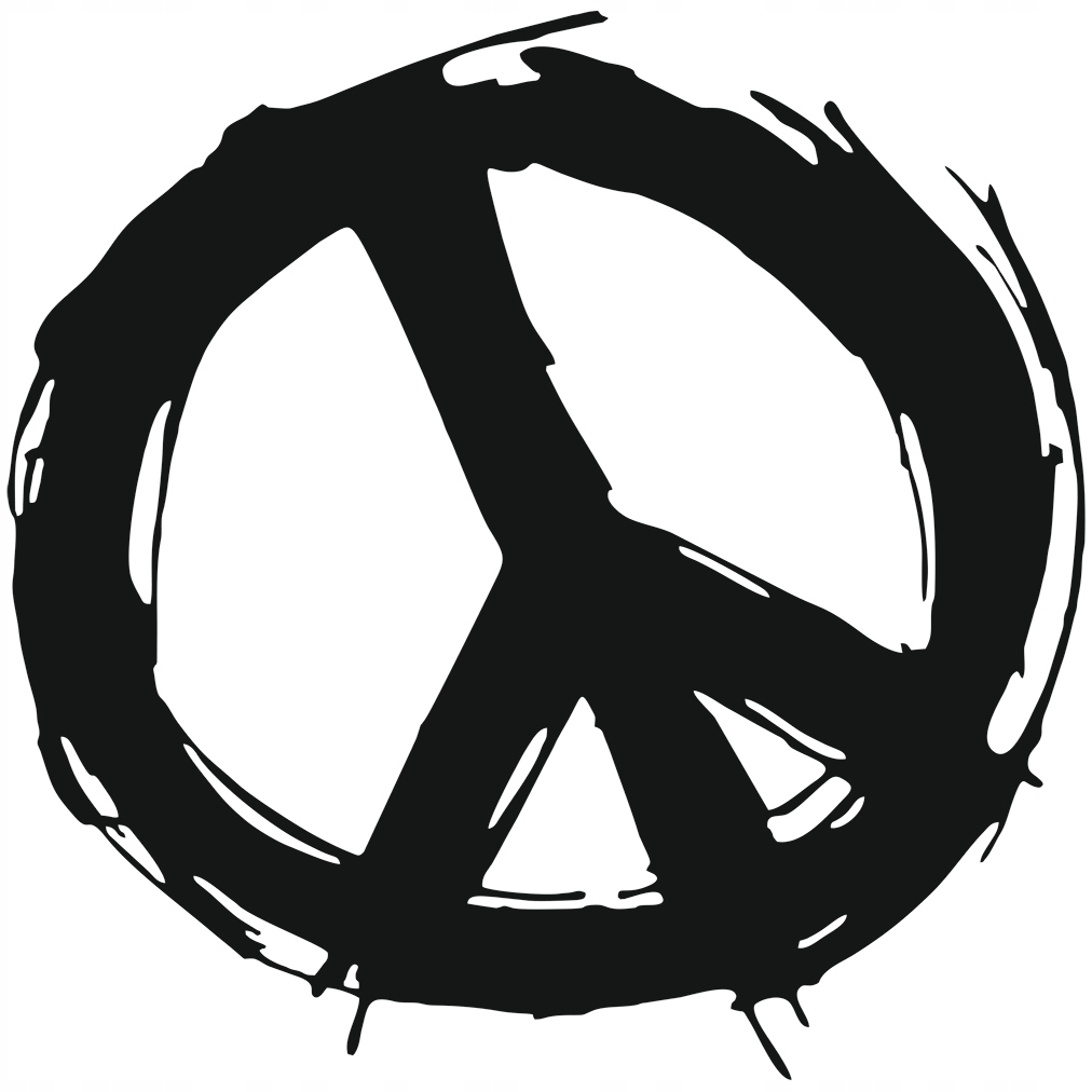 

Naklejka na auto Peace Znak Pokoju Pacyfka 15x15