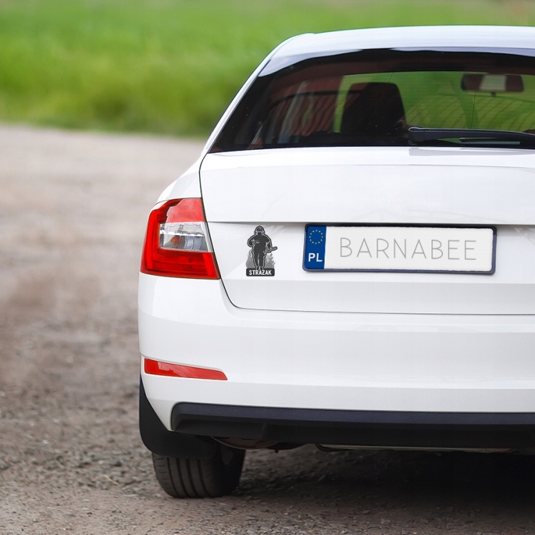 B06 - Naklejka STRAŻAK straż pożarna Producent Inny