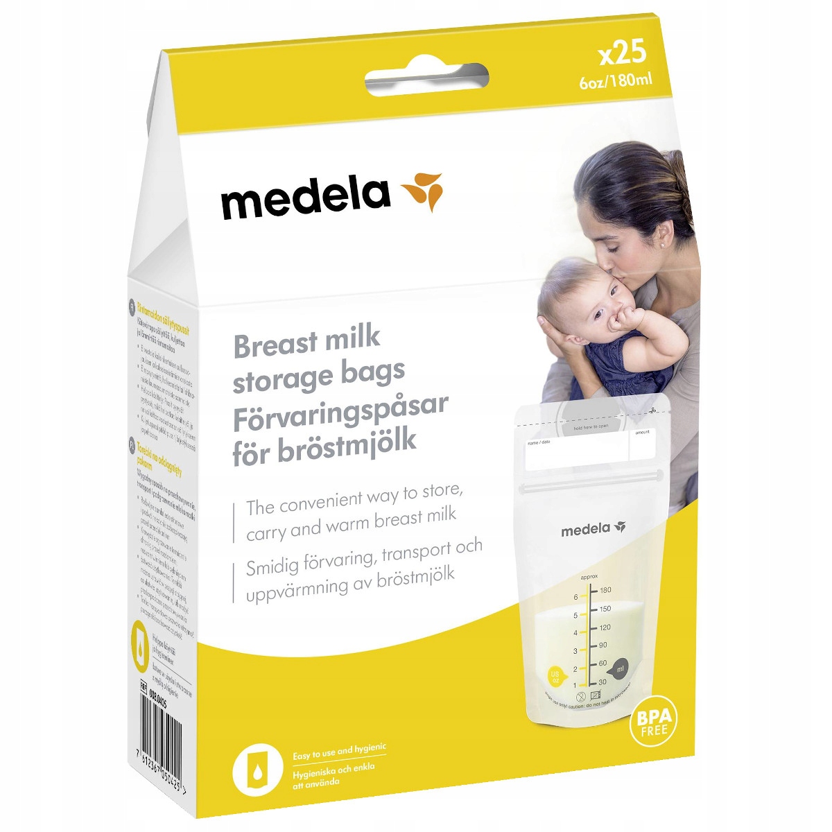 

Woreczki do przechowywania pokarmu Medela 25szt.