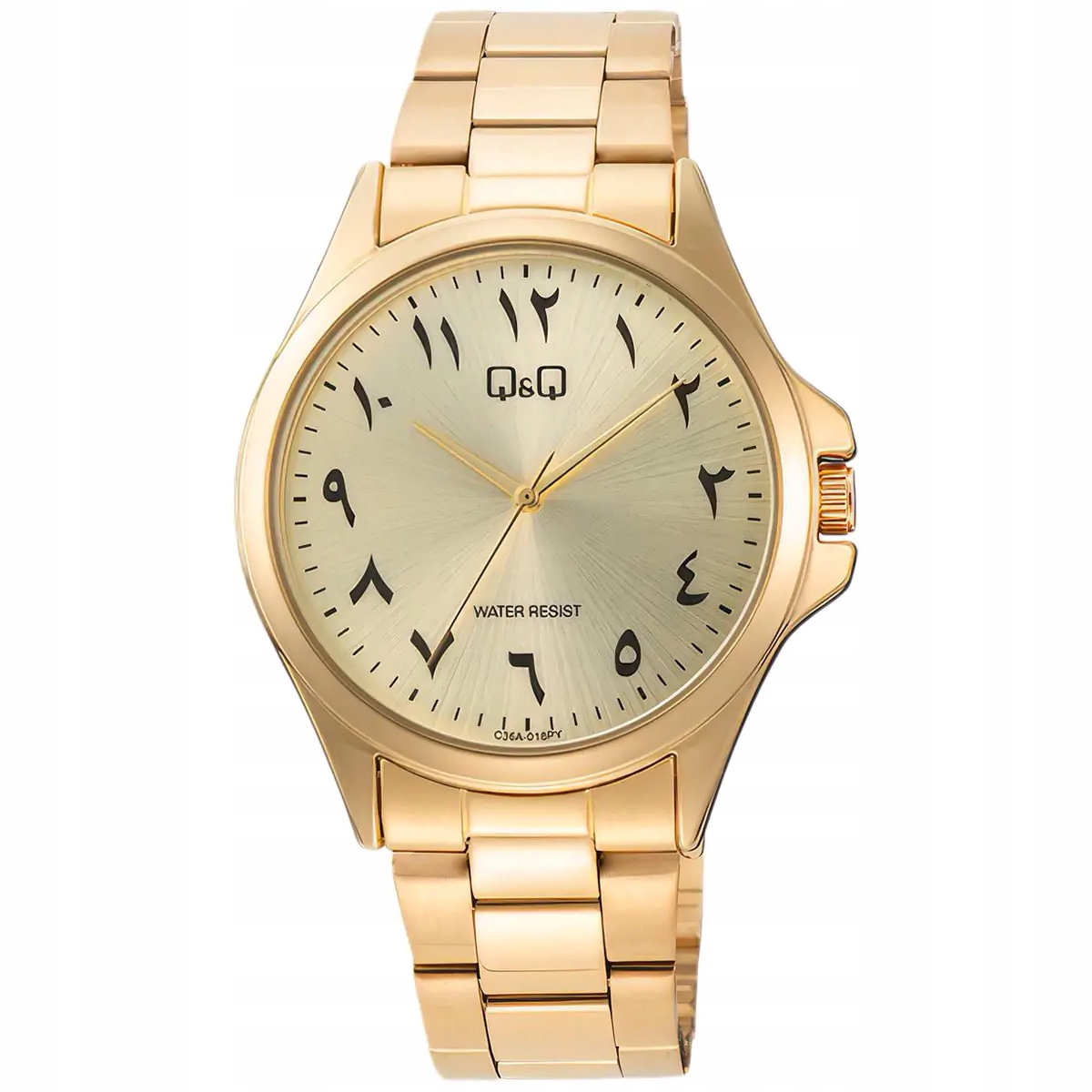 Pánské Hodinky Qq C36A-018P zlatý náramek