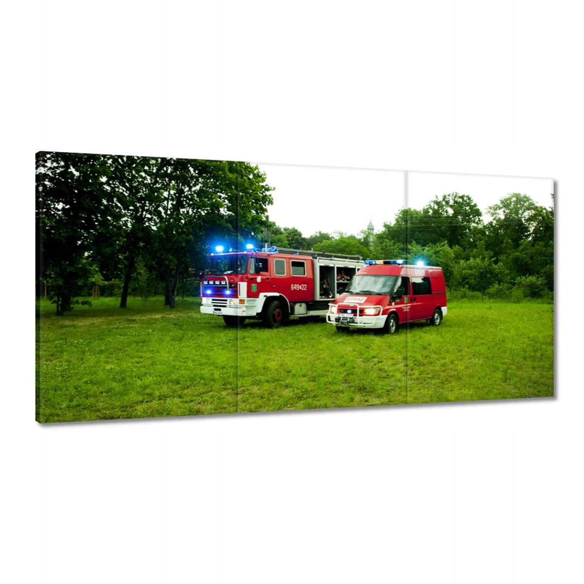 Obrazy 180x90 Hasičský zbor