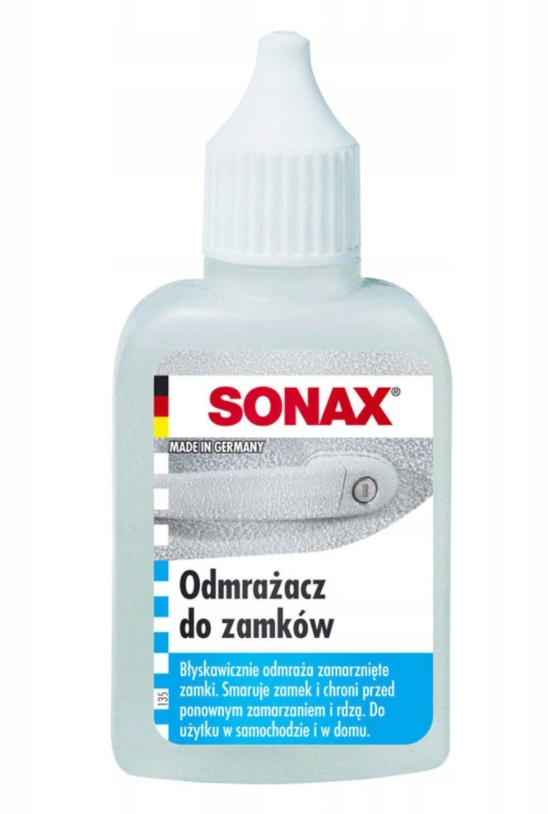 

Sonax odmrażacz do zamka 50ml 331541 zima