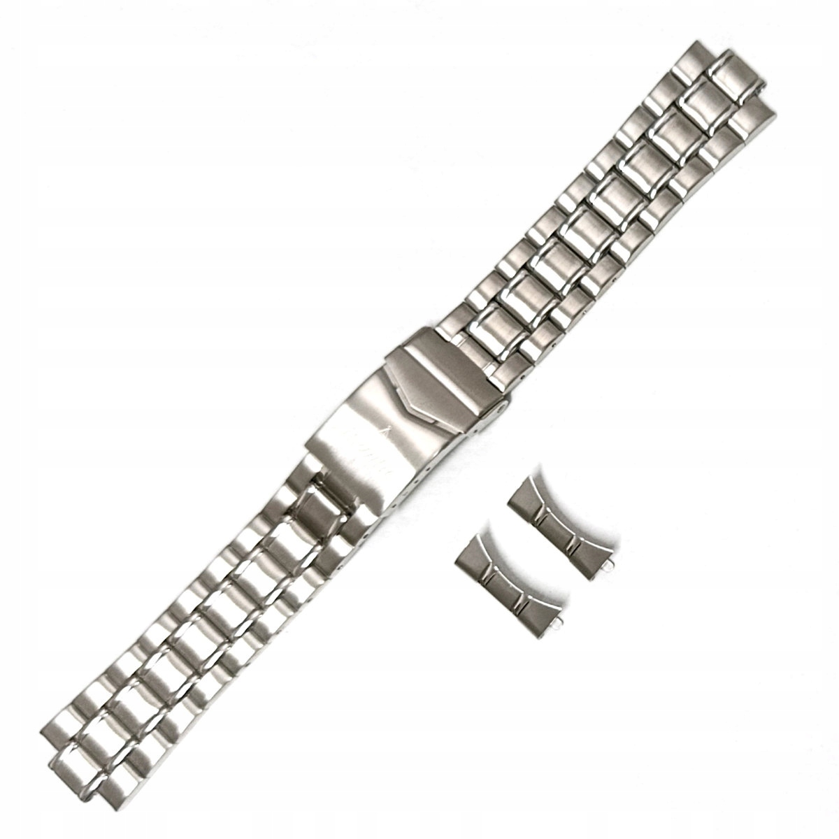 Originální Ocelový Stříbrný Náramek Pro Hodinky Atlantic Seabase 21 mm