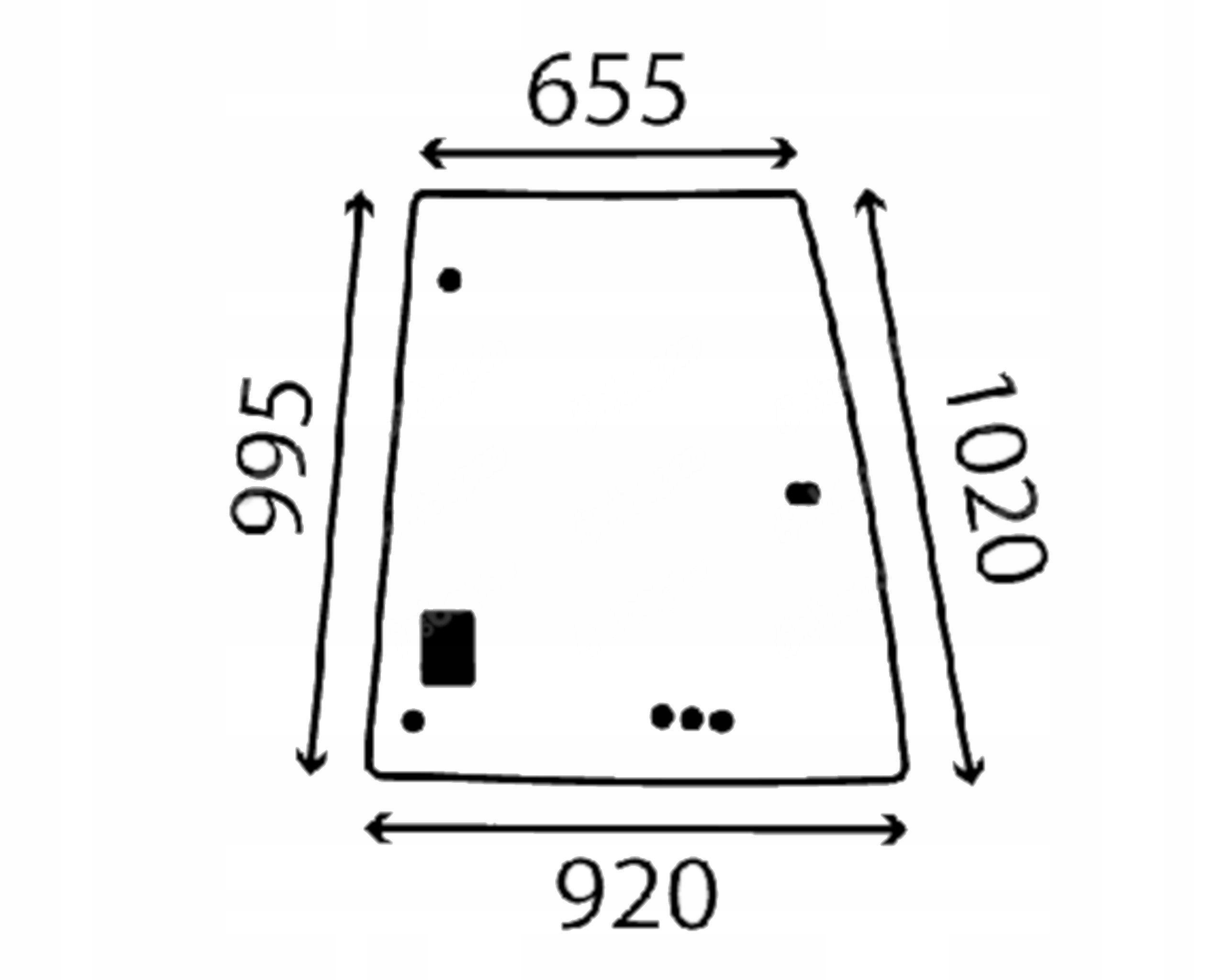 sklo Cat 422 428 432 434 442 E F dveře P 205-9597