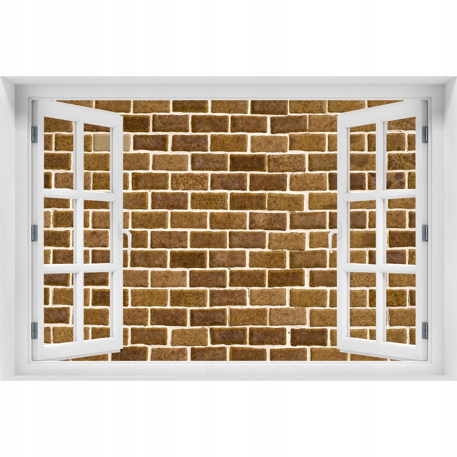 

Fotoobraz Naklejka na ścianę Ceglana ściana 120x80