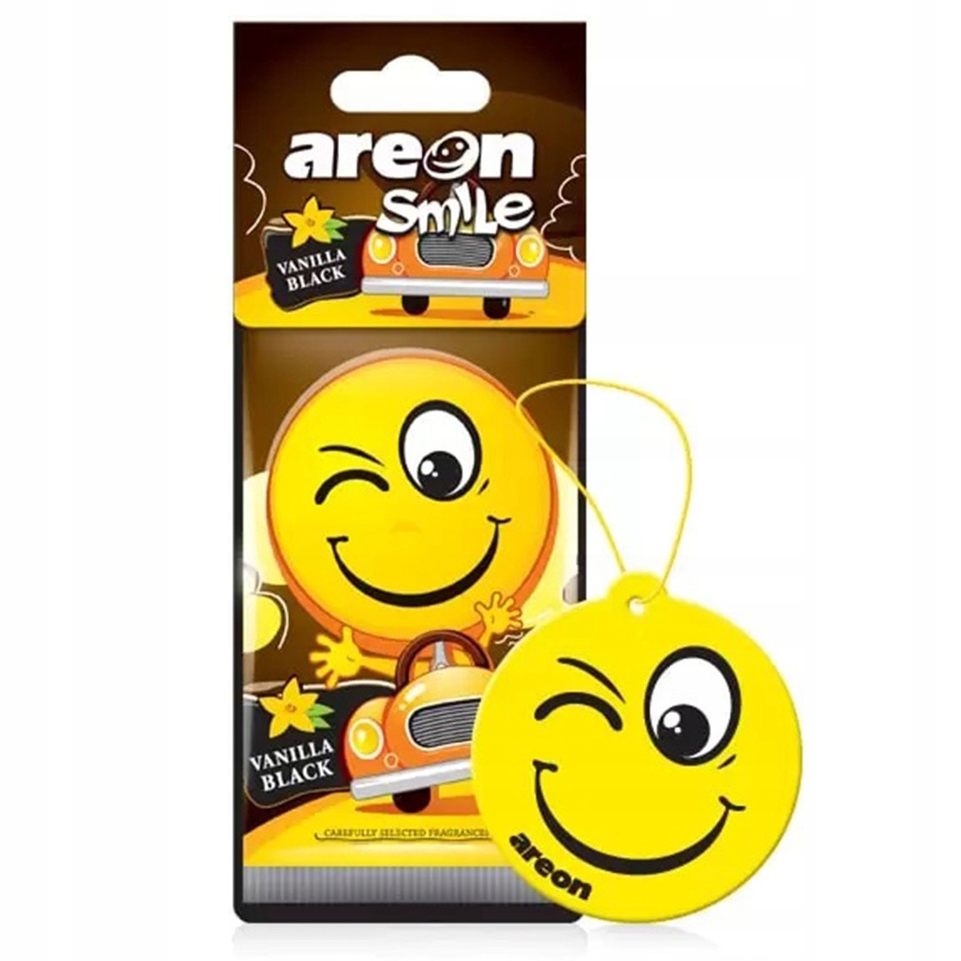 

Areon Dry Smile Vanilla Black zawieszka zapachowa
