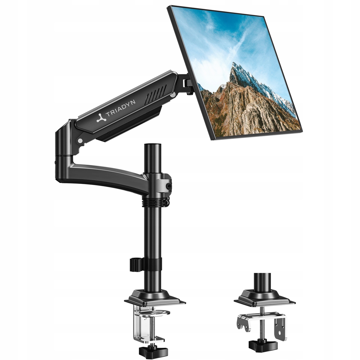 Solidny Biurkowy Uchwyt do Monitora 13"-34" Pełna Regulacja