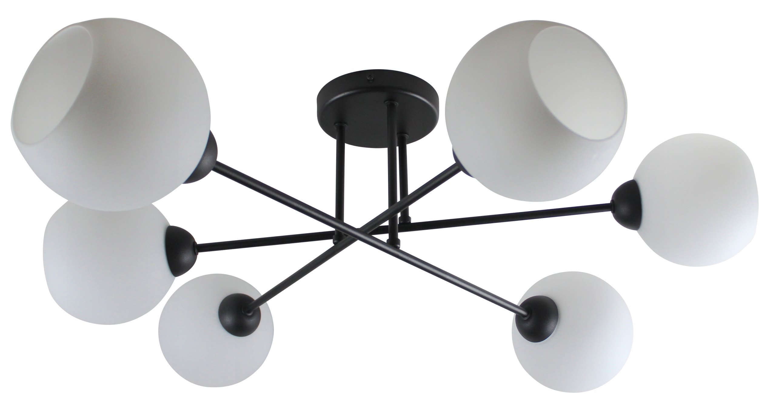 

Lampa Wisząca Żyrandol Plafon Edison Loft Szkło