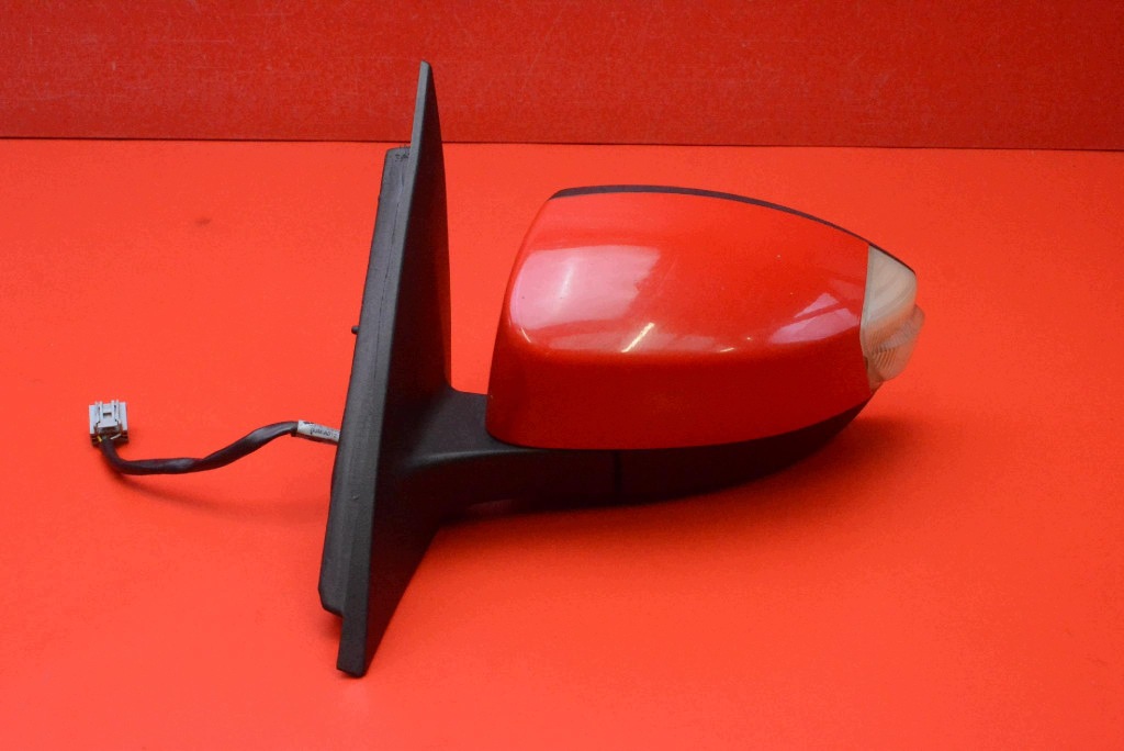 mirror left red EU 014347 FORD S-MAX MK1 06-10 8 PIN