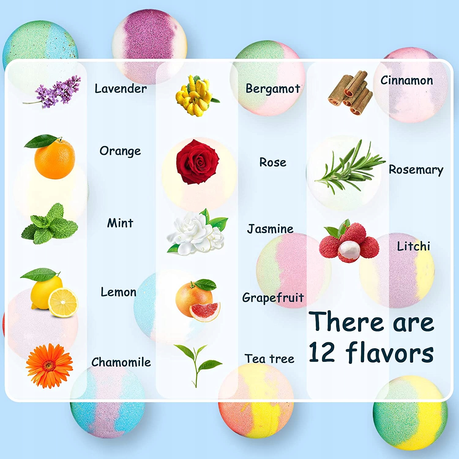 KULE KĄPIELOWE NATURALNE ZESTAW 14 SZT DO KĄPIELI Marka inna marka