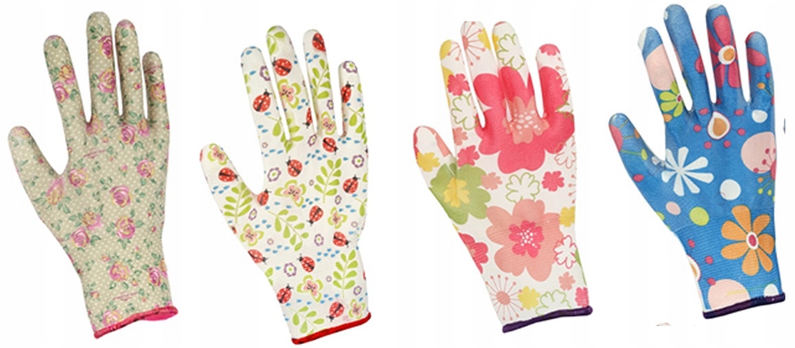 RĘKAWICE OGRODNICZE RĘKAWICZKI ROBOCZE OCHRONNE S Marka Ravi