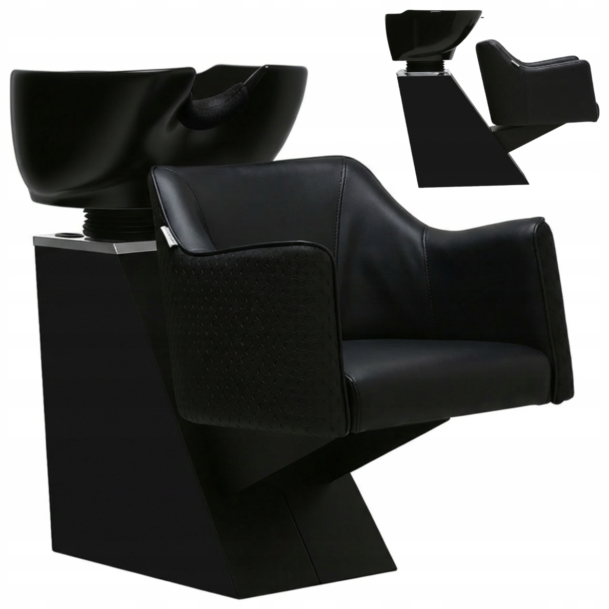 kadeřnický mycí box barberská do obývacího pokoje Brilia misa armatura