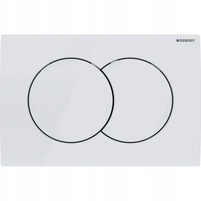 Tlačítko pro Wc Geberit DELTA01 bílé 115.107.11.1 pro UP100 Duofix Basic