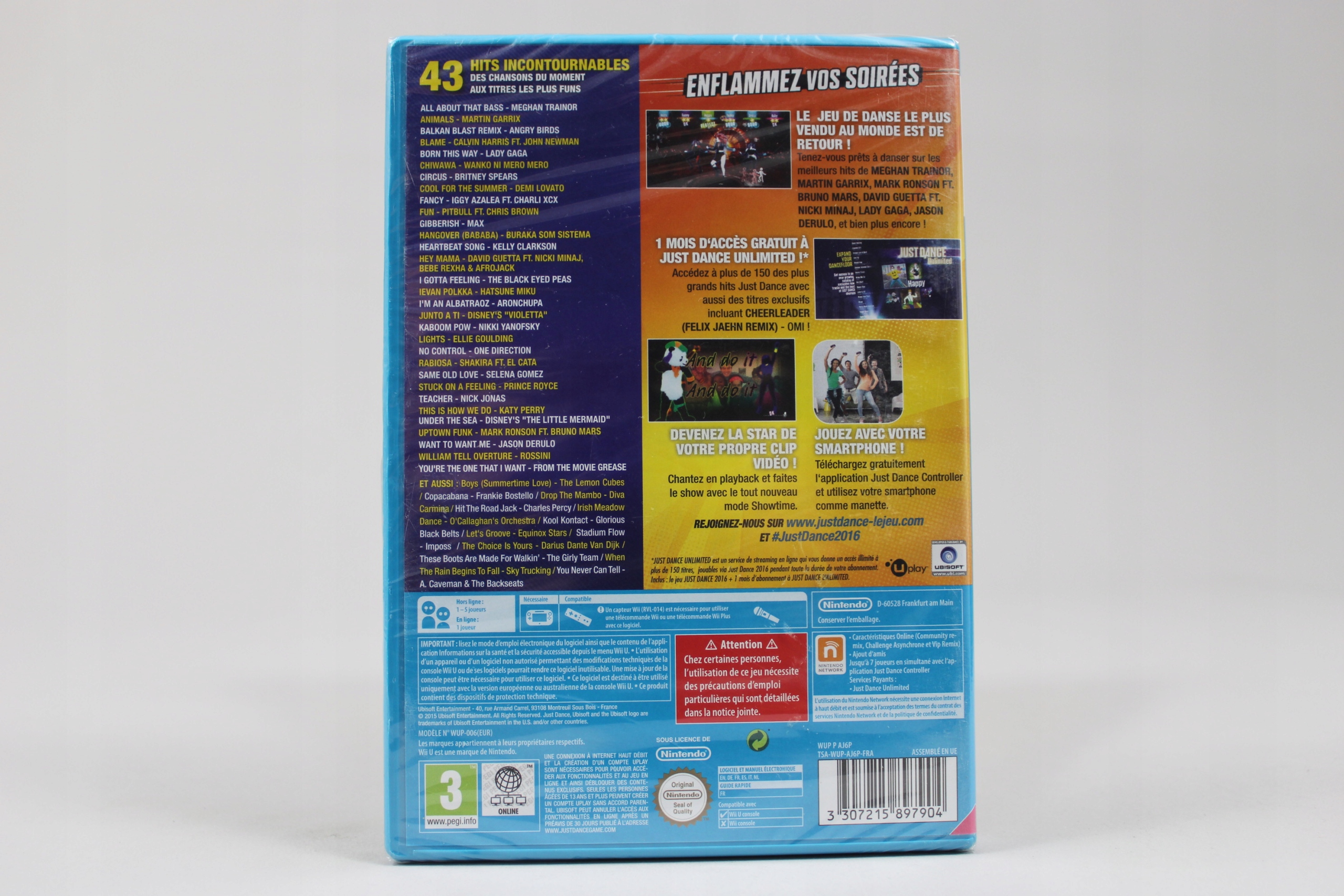 JUST DANCE 2016 NOWA Wii U Wydawca Ubisoft