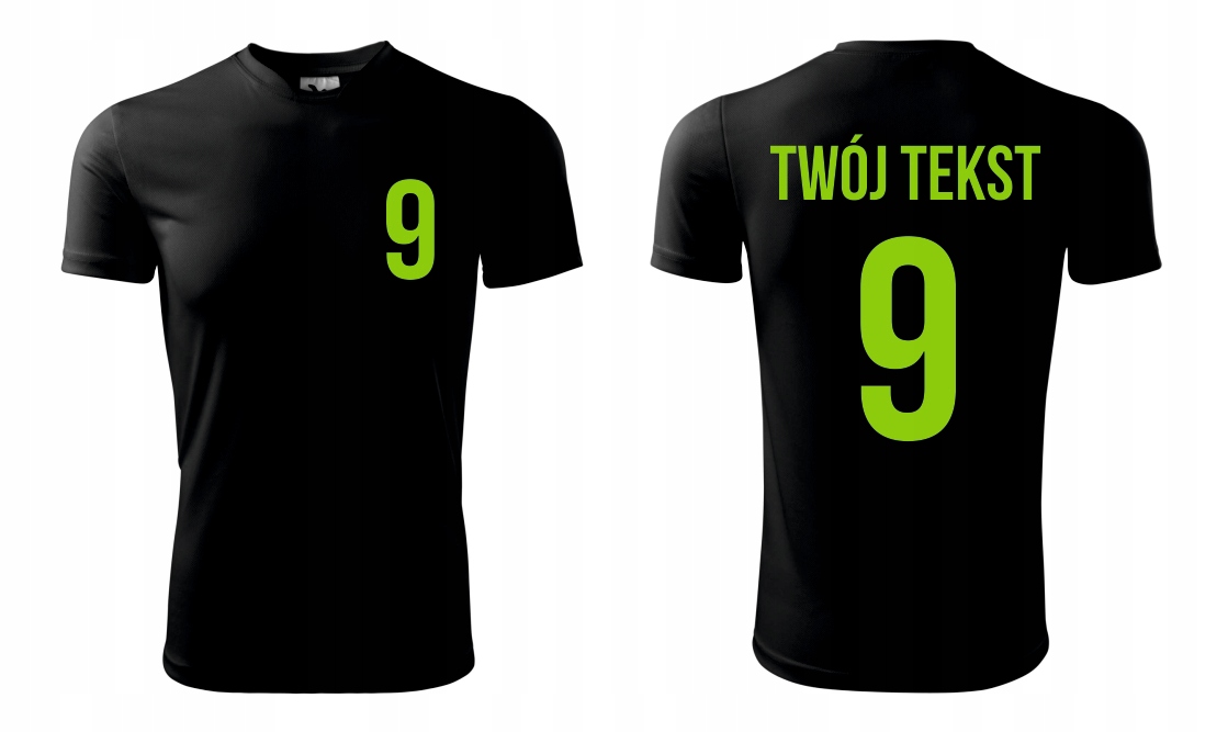 

Koszulka Piłkarska Z Własnym Nadrukiem Napisem 134