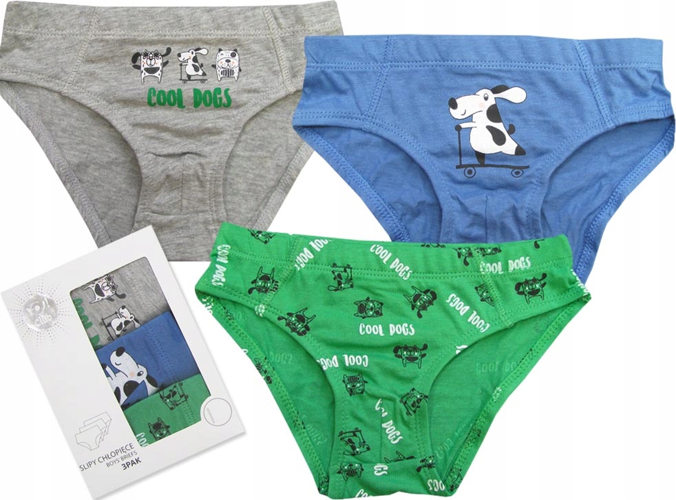 

86-92 Majtki slipy Pieski dog Yo 3pack B146