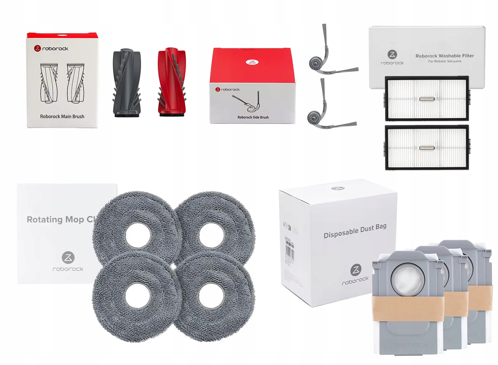 Zestaw akcesoria filtr szczotki do odkurzacza Roborock Saros 10R