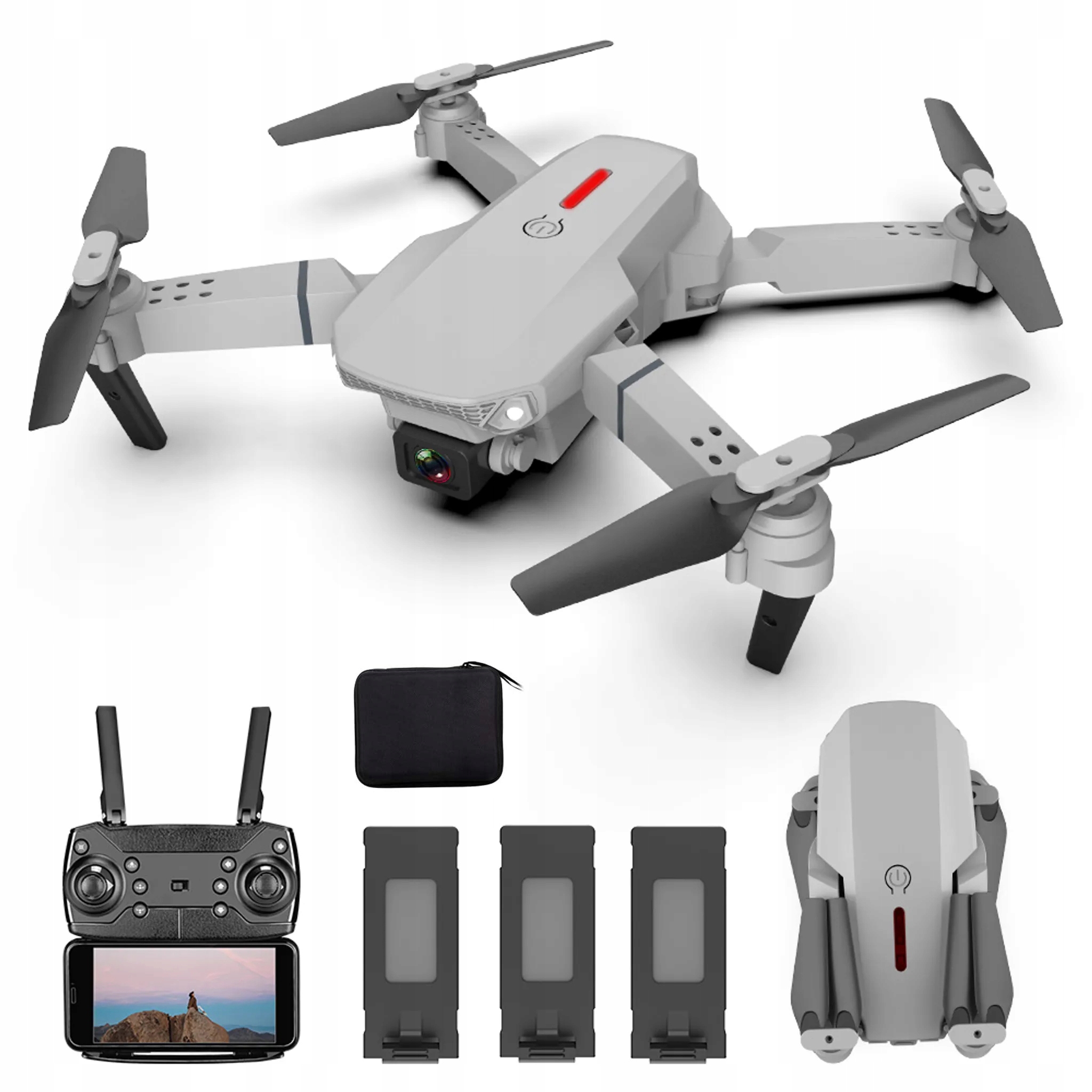 

Mini Drone Podwójna Kamera 4K Śledzenie Lotu New