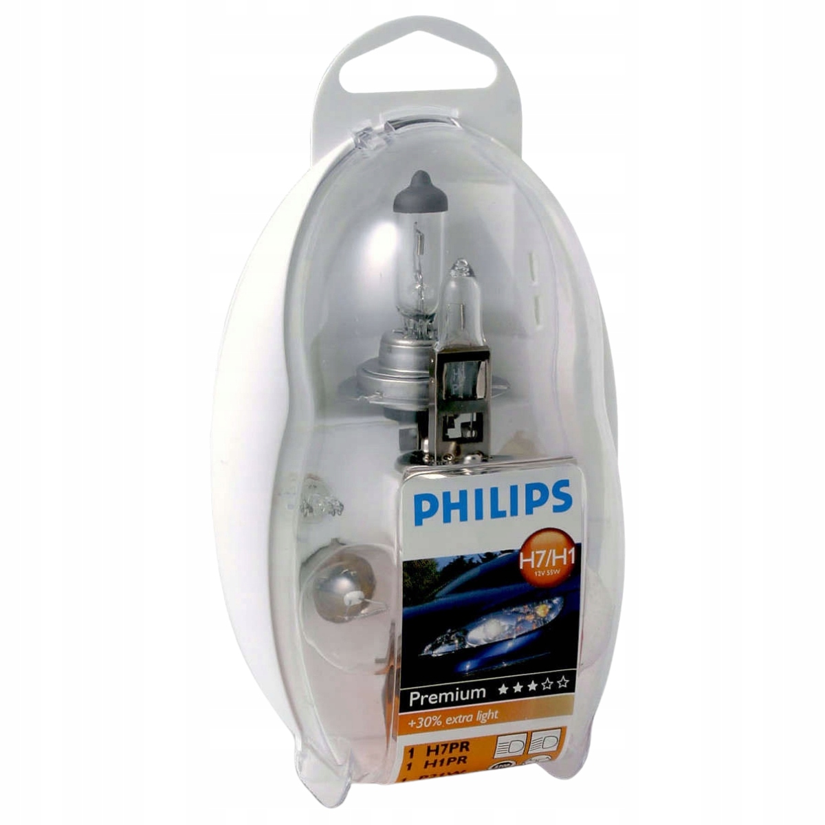 Philips Zestaw żarówek H1/H7 EasyK 12V Retail-kit
