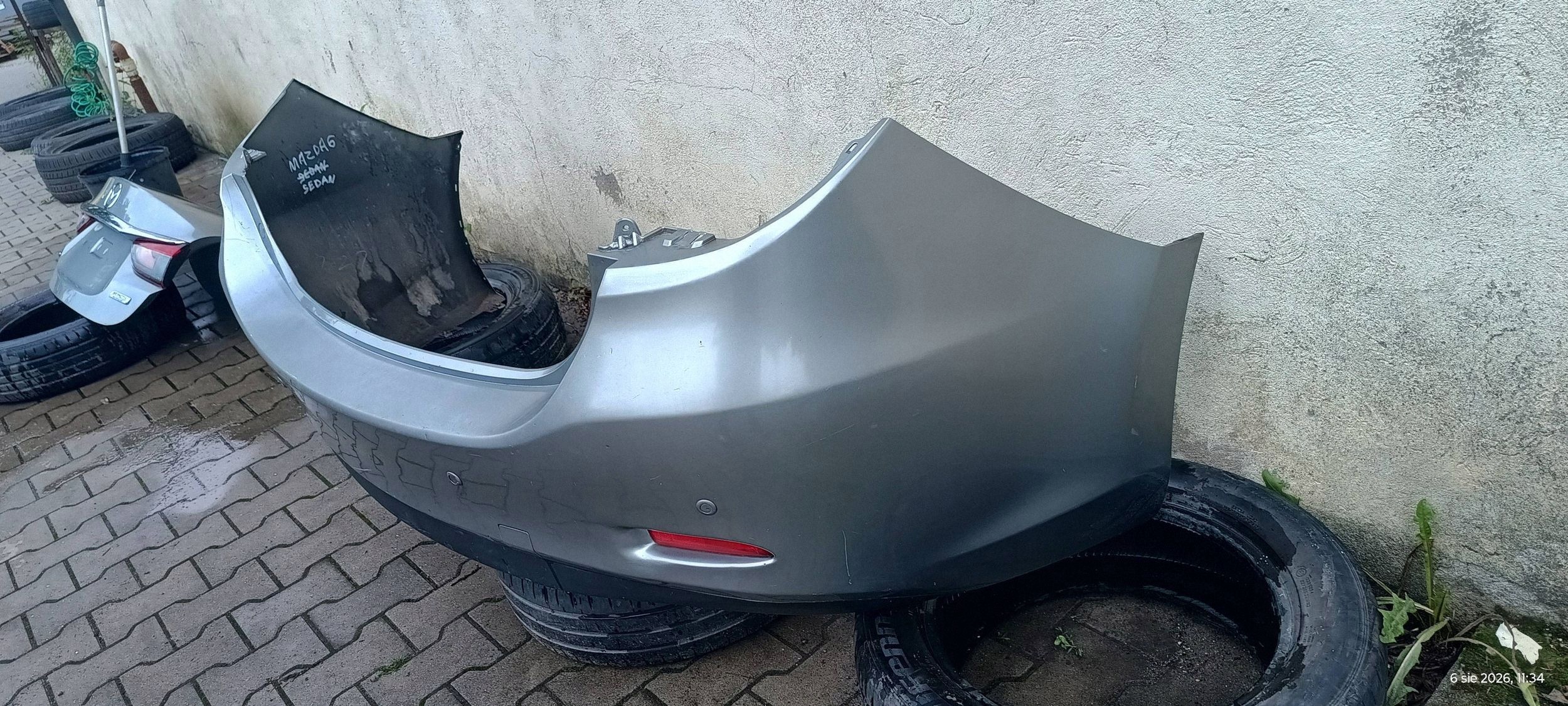 MAZDA 6 GJ sedan bumper rear part rear PDC 2013