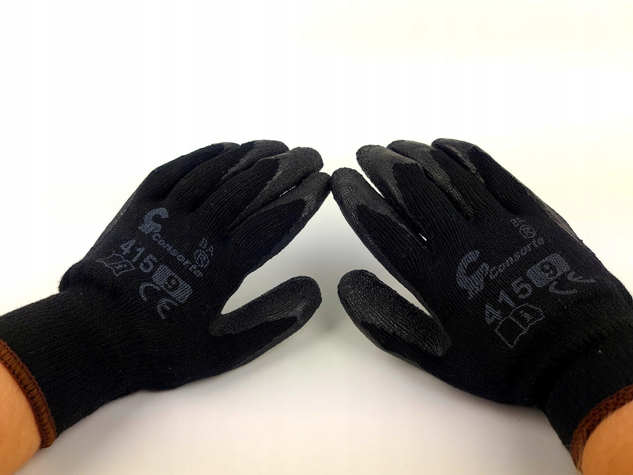 

Rękawice 415 Robocze Dragon r.9 Grube Czarne Mocne