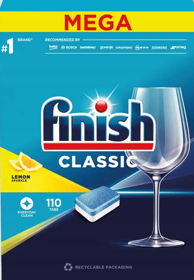 

Finish Classic tabletki do zmywarki 110 szt Lemon